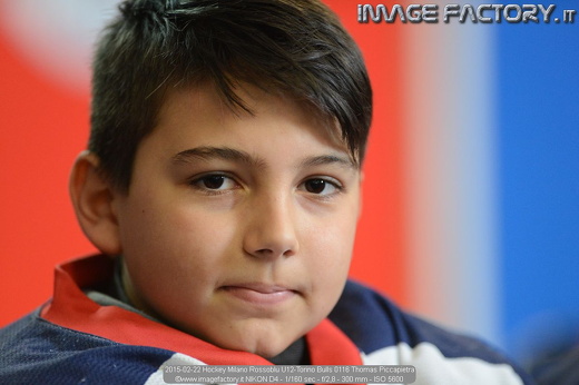 2015-02-22 Hockey Milano Rossoblu U12-Torino Bulls 0116 Thomas Piccapietra